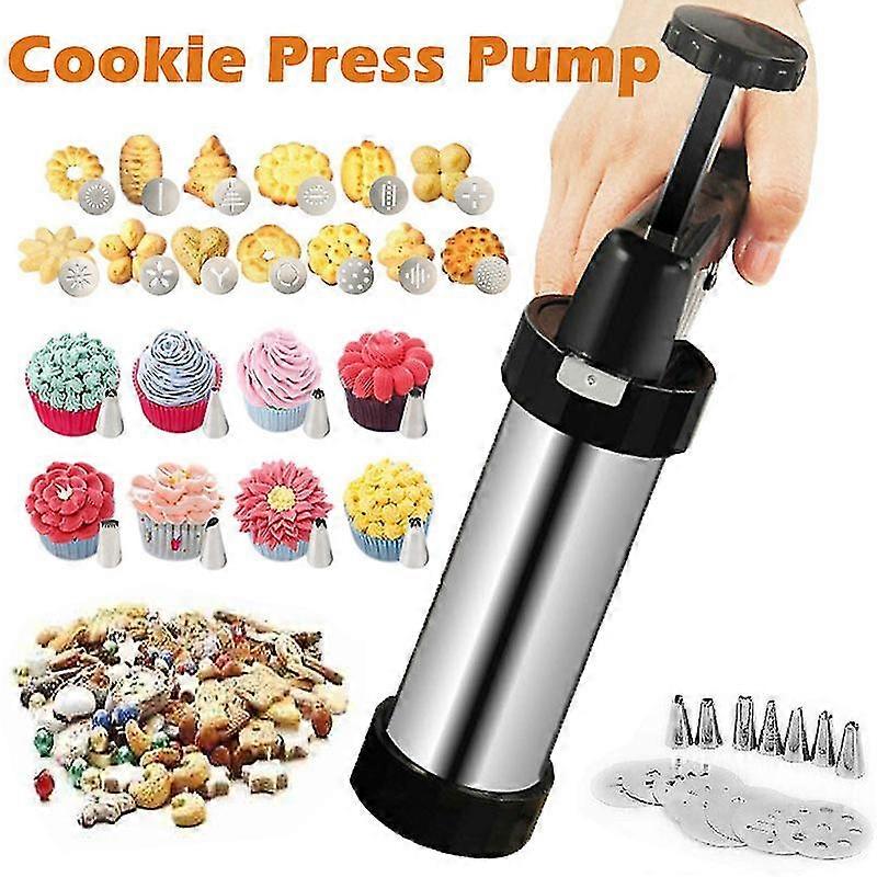 16pcs Biscuits Mold Press Machine Cake Decorating Biscuit Maker Cookie Tool