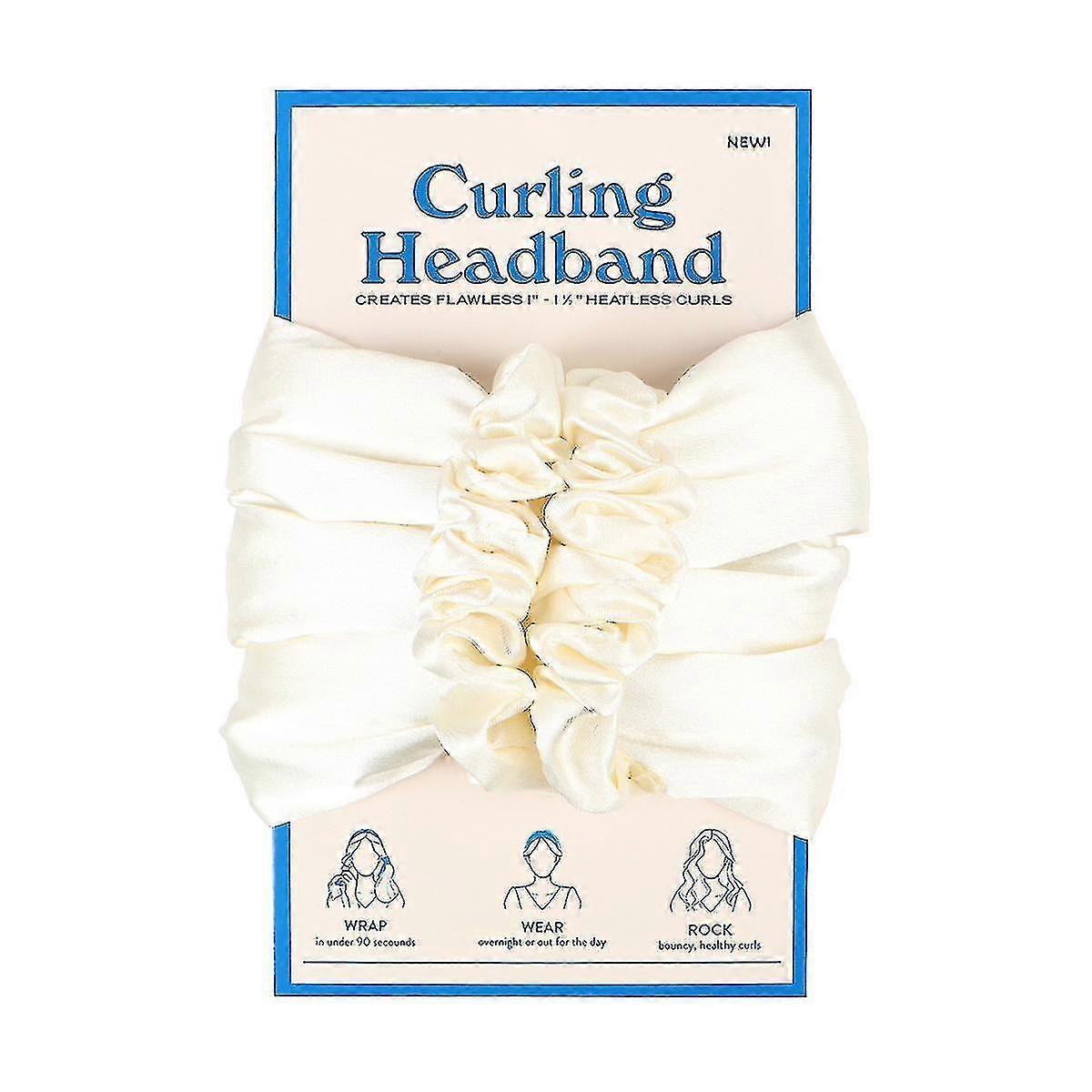 Curling Headbands For Women, Creates Heatless Curls And Waves
