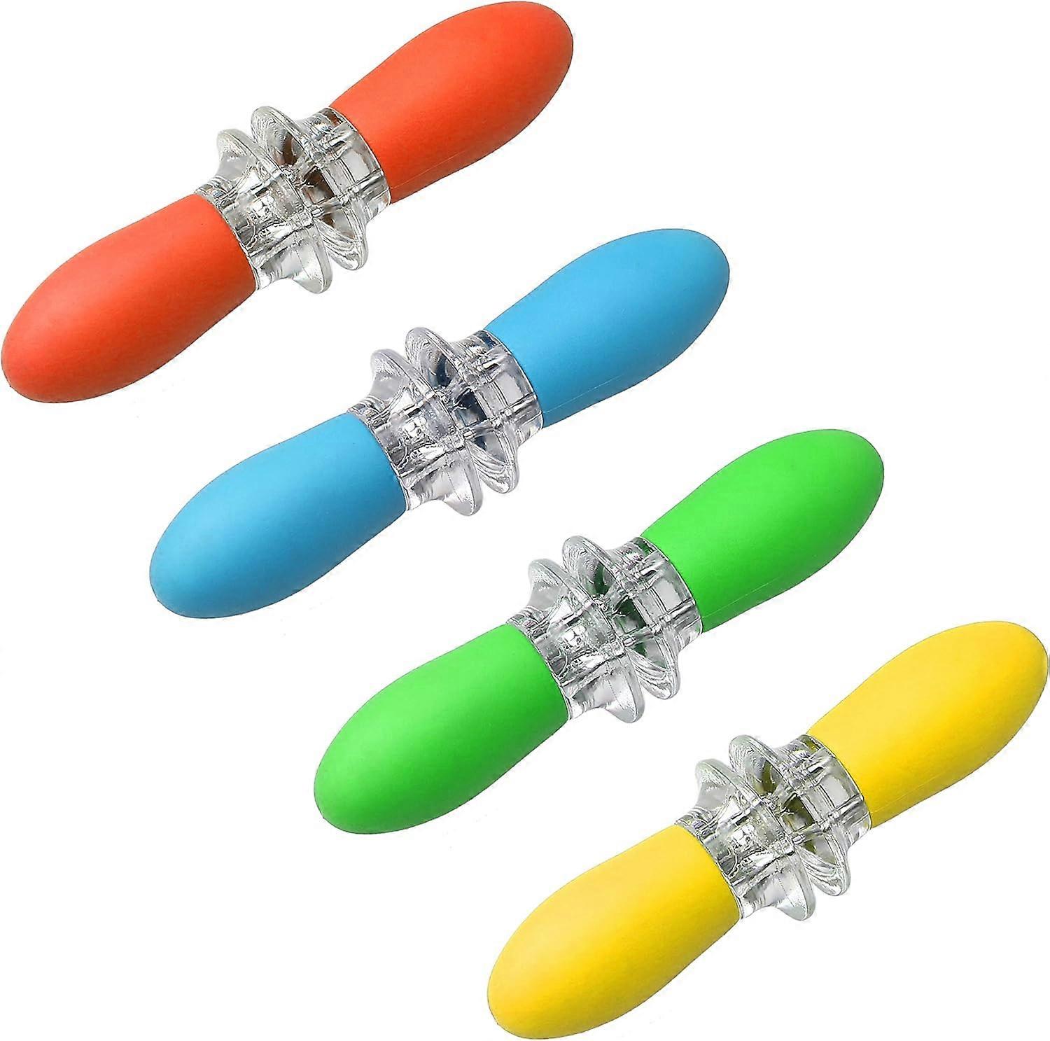 4 Pairs Corn Holders, Corn on The Cob Skewers Stainless Steel Corn Holders Fork Skewers with Silicone Handle