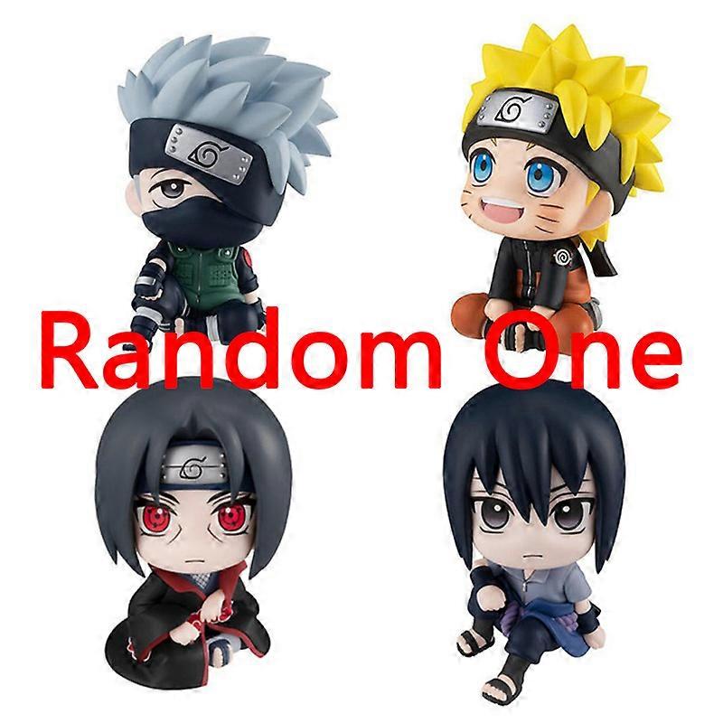 9 ס"מ נארוטו אנימה דמות נארוטו קאקאשי פעולה איור Q גרסה Kawaii Sasuke Itachi פסלון מכונית קישוט מכונית אוסף צעצוע מודל