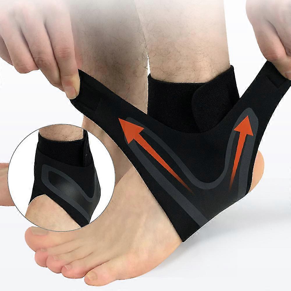 Ankle Brace Support Compression Sleeve Plantar Fasciitis Pain Relief Foot Wrap New