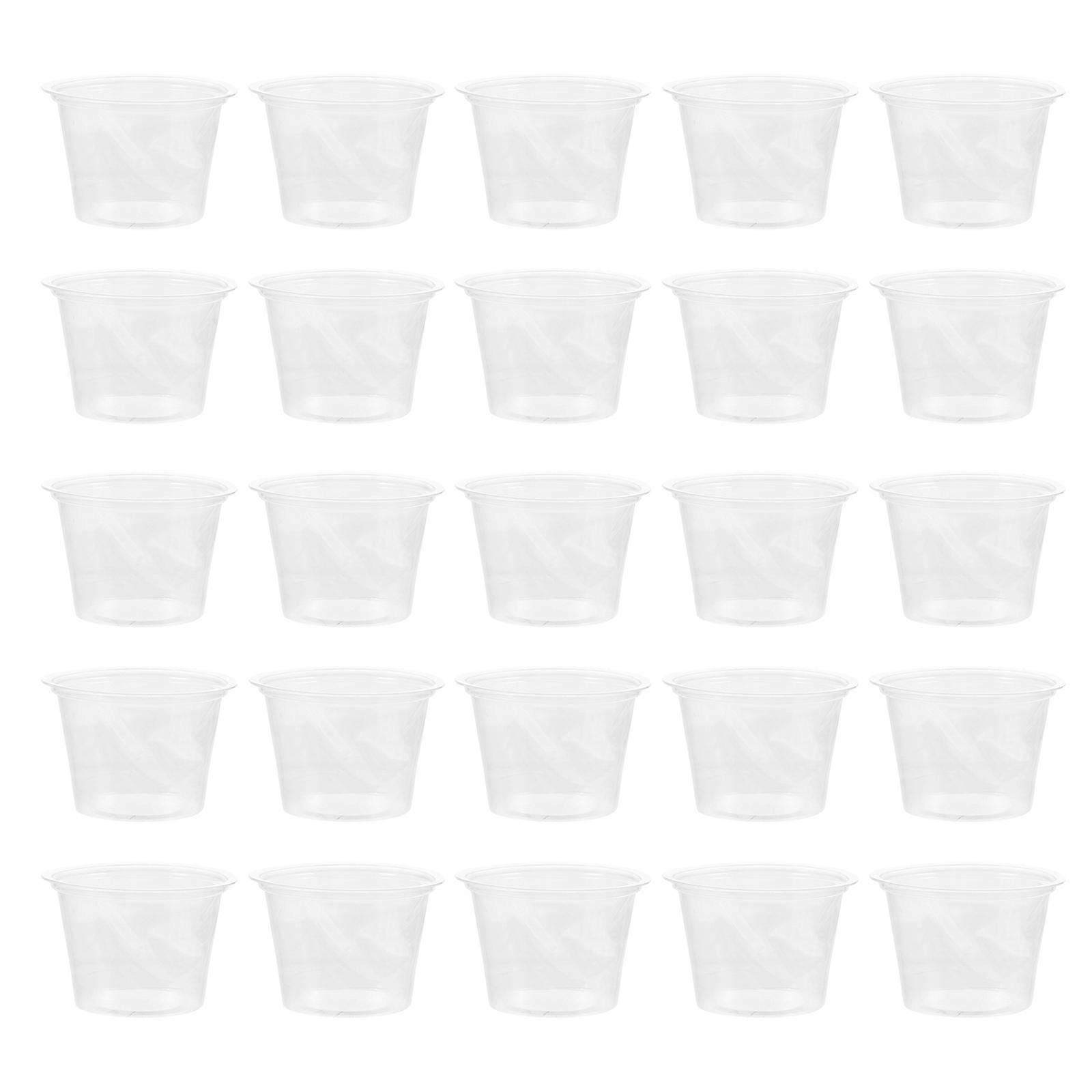 120pcs Practical Candle Cup Household Clear Candle Cups Windproof Cups