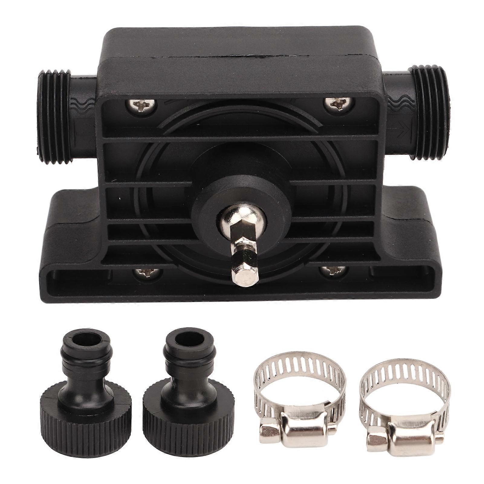 Self-priming transfer pump for electric drill, portable transfer pump for diesel, kerosene