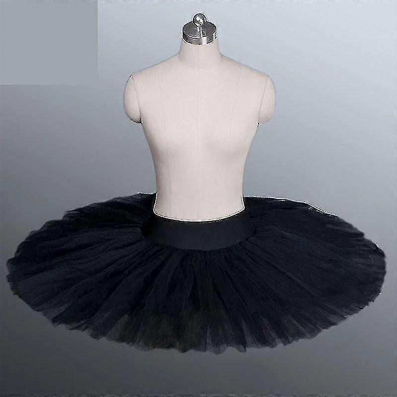 Profesyonel Tabak Tutu Siyah Beyaz Kırmızı Bale Dans Kostümü Kadınlar İçin Tutu Bale Yetişkin Bale Dans Etek İç Çamaşırı ile