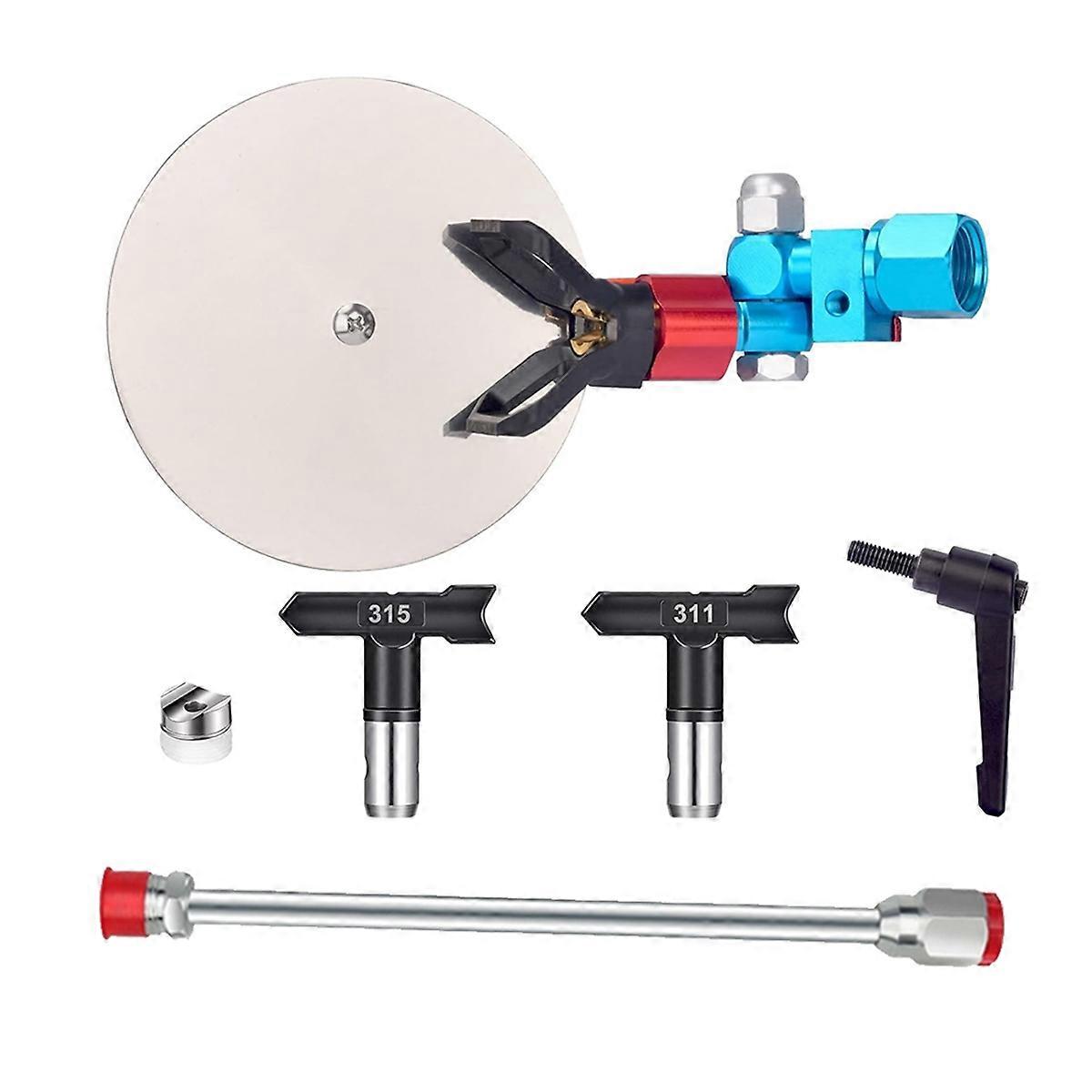 Airless Sprays Guide Tool Kit with 311 315 Tips and 10in Airless Extension Pole,Sprays Guide Accessory Tool for Airless