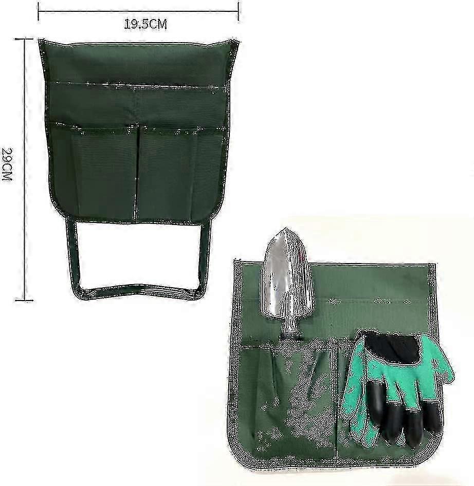 2 قطع البستنة مقاعد العمل أداة الجانب حقيبة جيوب الحقيبة لحديقة مقاعد البدلاء حديقة البراز الراكع البستنة (لا تشمل كراسي الركوع.