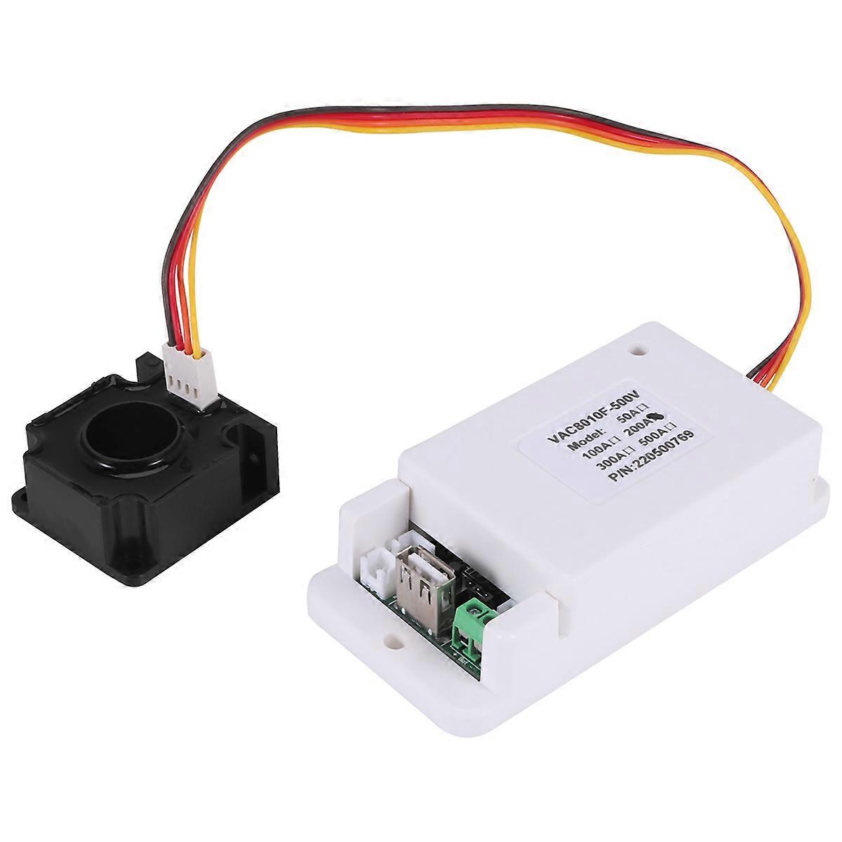 Hall DC 500V 200A Wireless Voltage Meter Ammeter 2.4 Inch Color Screen Capacity Power Detector Test