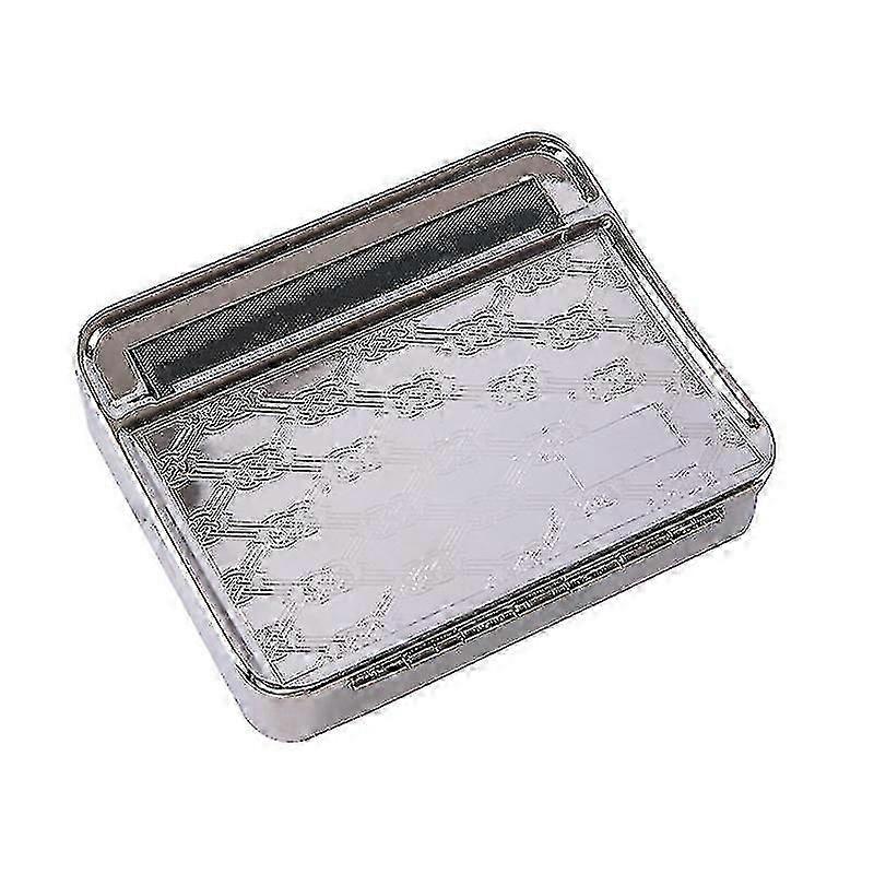 Metal Manual Cigarette Roller, Men's Cigarette Box Cigarette Roller