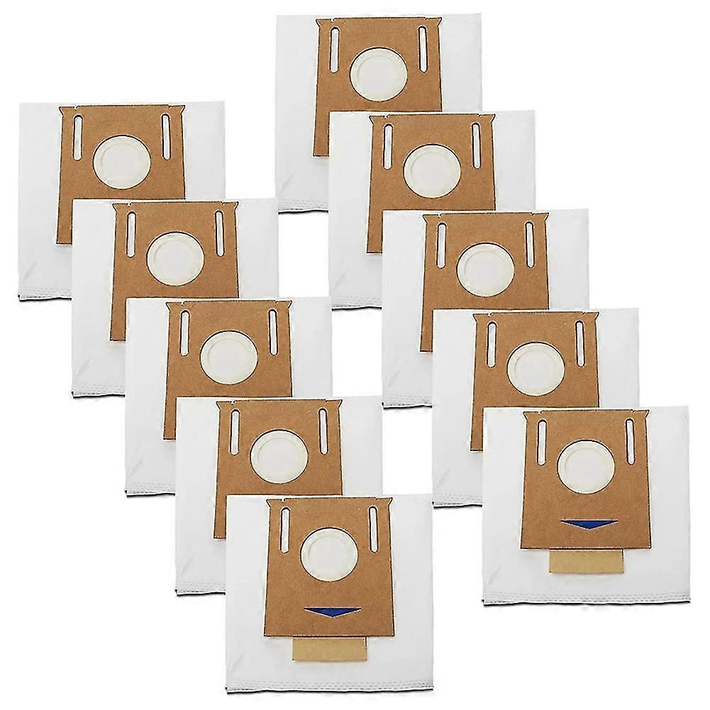 エコバックスディーボットT8アイビT8 T9 N8 Dx93、10パックのための使い捨てダストバッグ