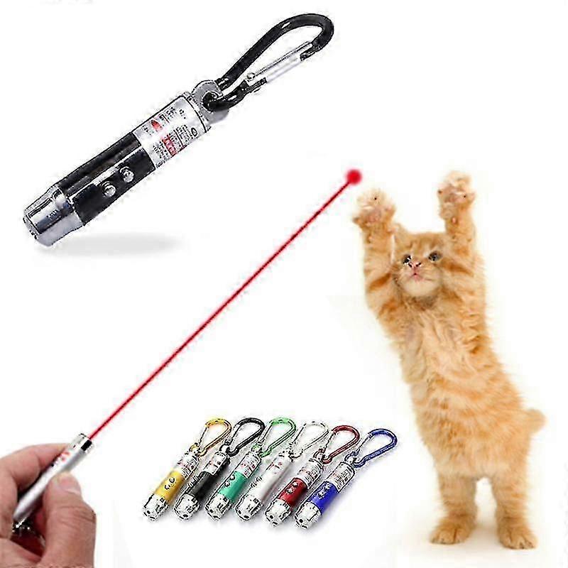 High-power Led Laser Pointer Powerful Laser Light Red Dot Flashlight With Battery 6 Colors