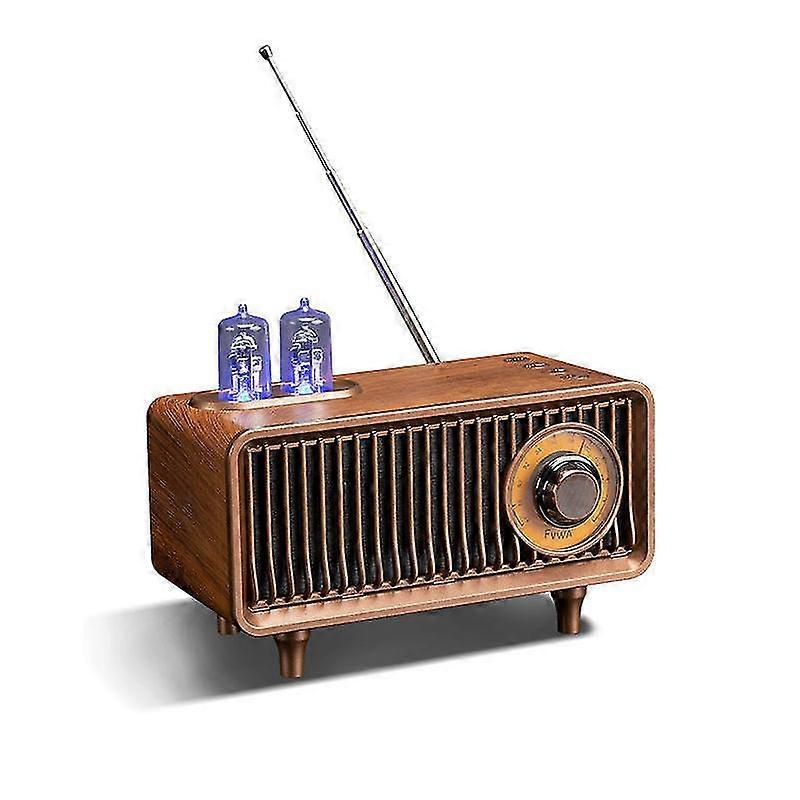 Rádio Vintage com Bluetooth e Ajuste de Graves Agudos
