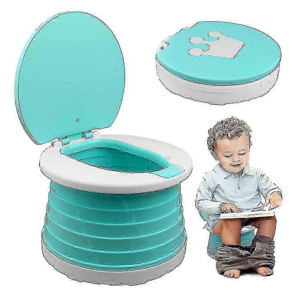 Children's Folding Toilet Portable Toilet Seat Boys & Girls Foldable js