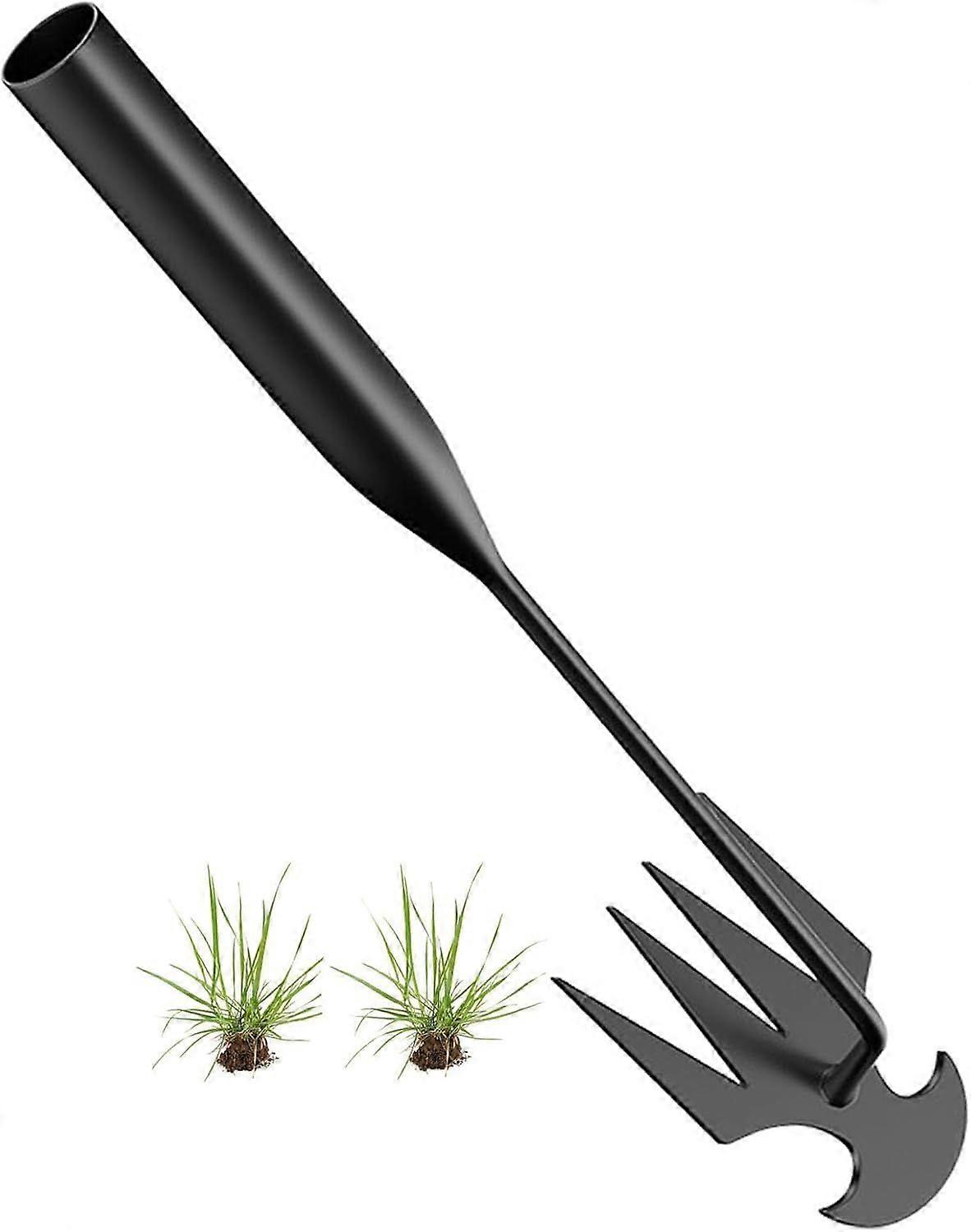 4Teeth Operated Weeding Tools for Garden,Multi Purpose Weeder Weeding Tool