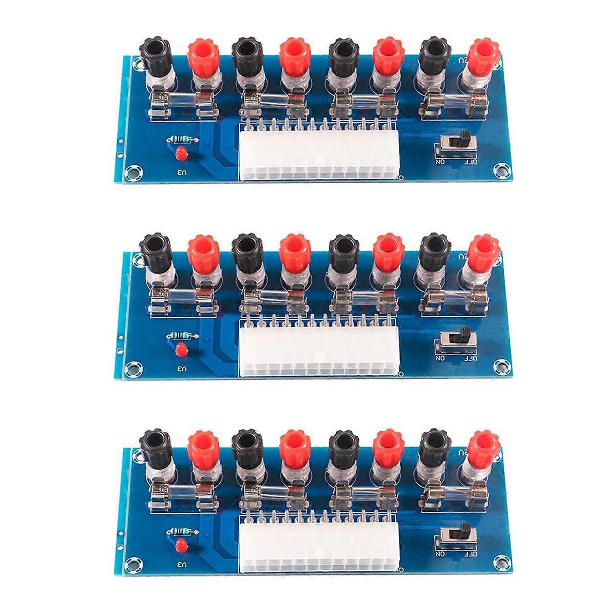 XH-M229 Desktop Computer Chassis Power Supply ATX Transfer Board Power Lead Module Power Output Terminal Module 24Pin