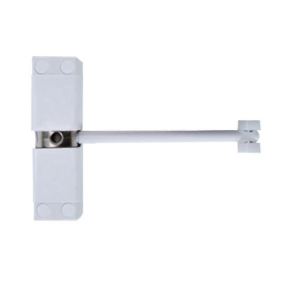 Automatic Gate Door Closer, Surface Mounted, White, Durable And Exquisite, Fire Rated, Adjustable Force, Quiet Operation, Easy Installation Kit,