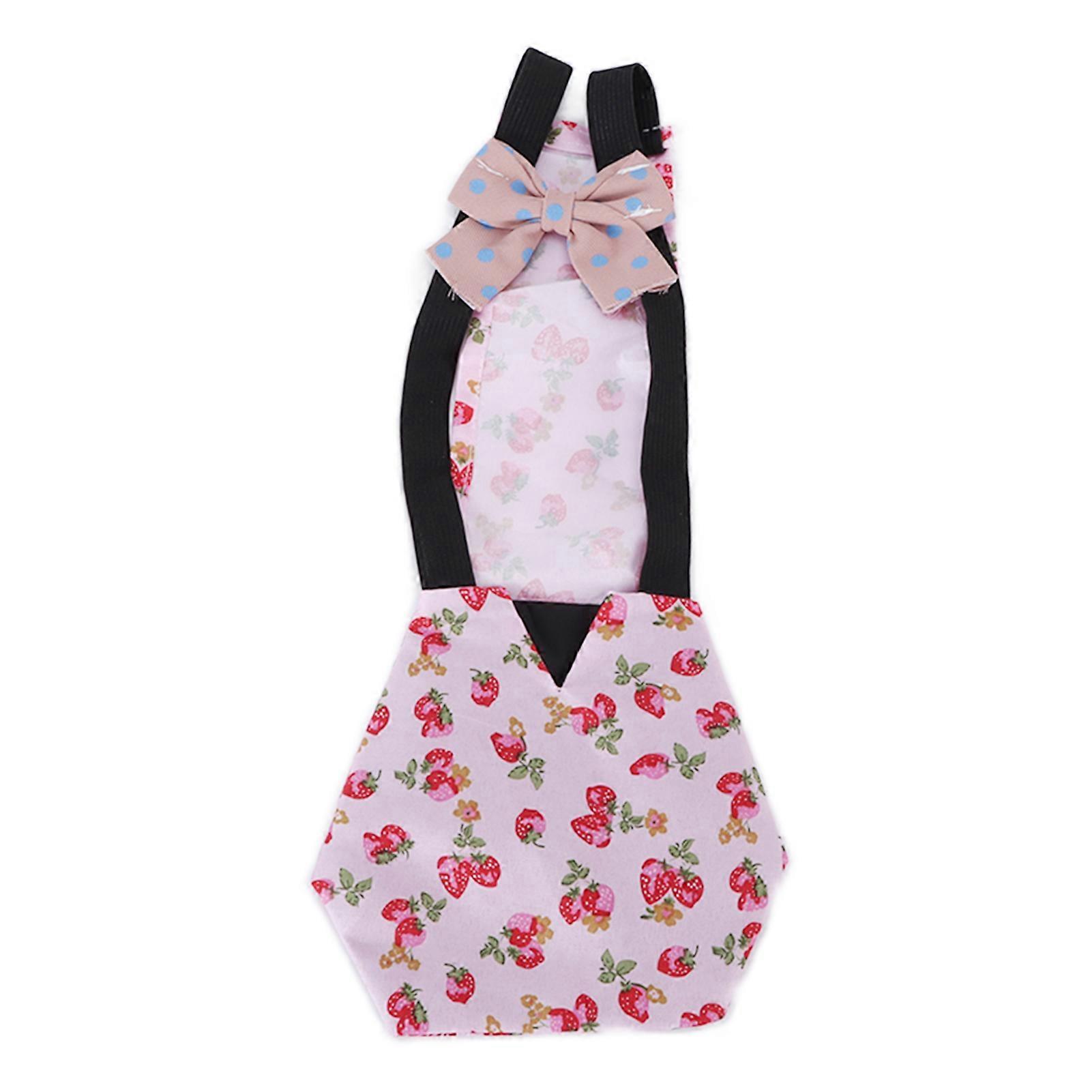 Chicken Diapers Washable Breathable Poultry Cloth with Bow Tie for Duck Chicken Goose Size Small Medium Large