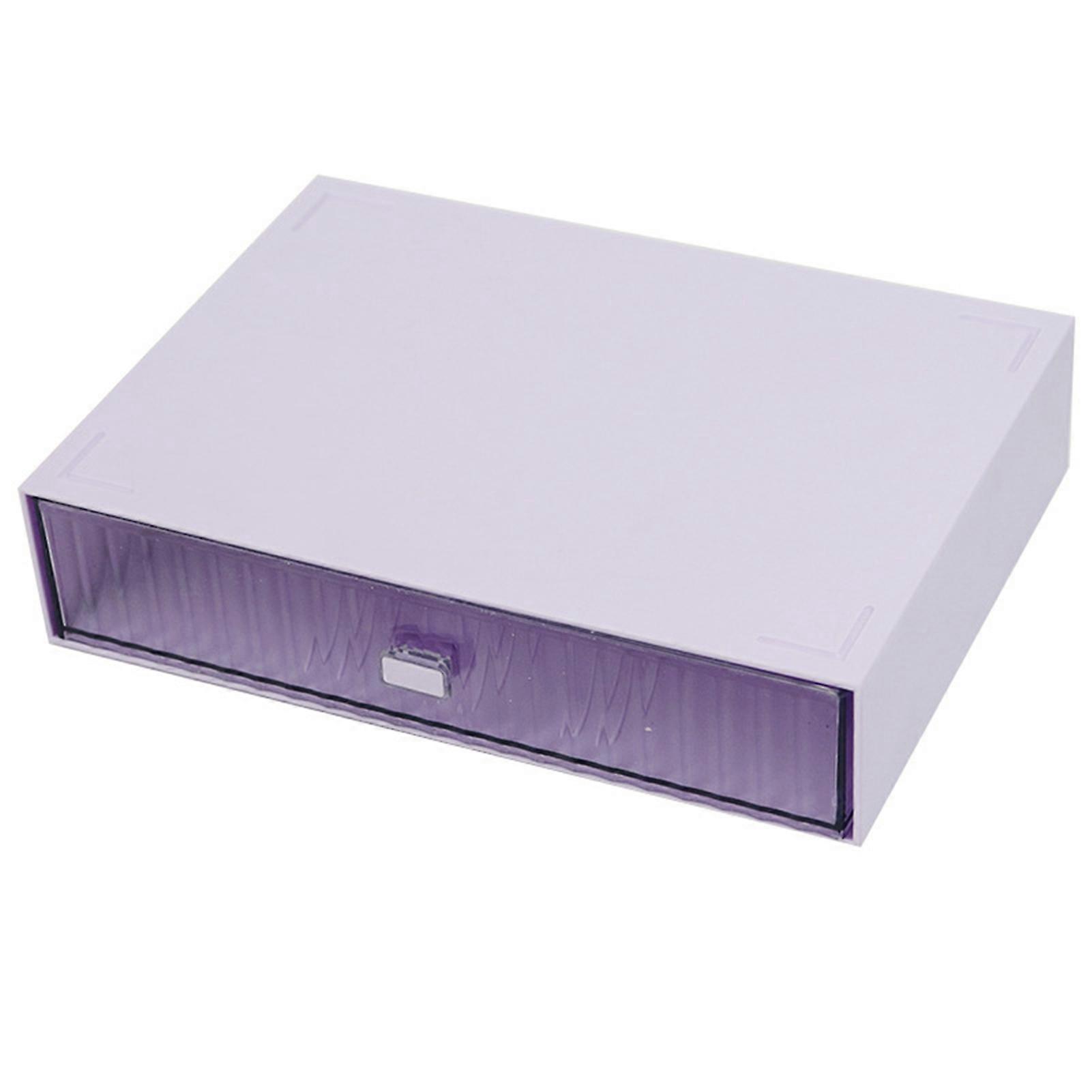 Desktop Organizer Waterproof Dustproof Plastic DIY Combination Multi Layer Stackable Drawer Storage Case