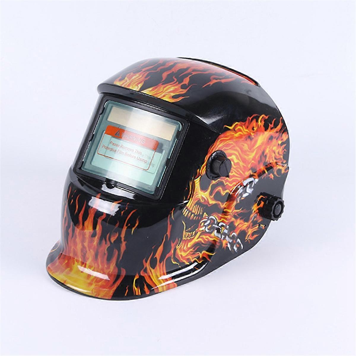 Welding Helmet Solar Automatic Color Changing Heads Mounted