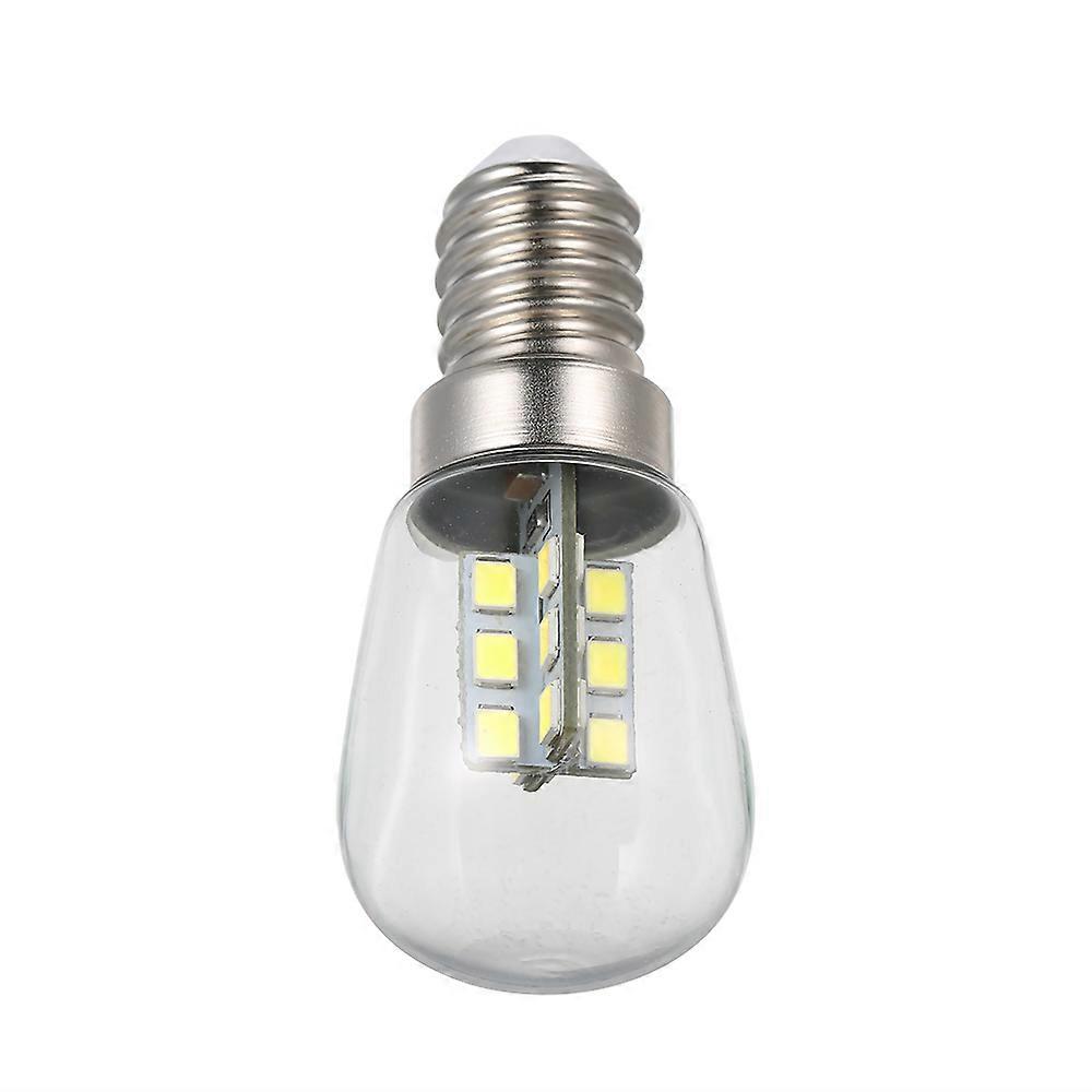 AC220V LED Mini Refrigerator Light Fridge Lamp E14 Bulb Base Socket Holder SMD2835