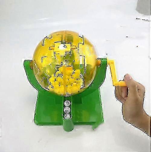 Manuel Bicolor Ball Big Lotto Bingo Lottery Machine