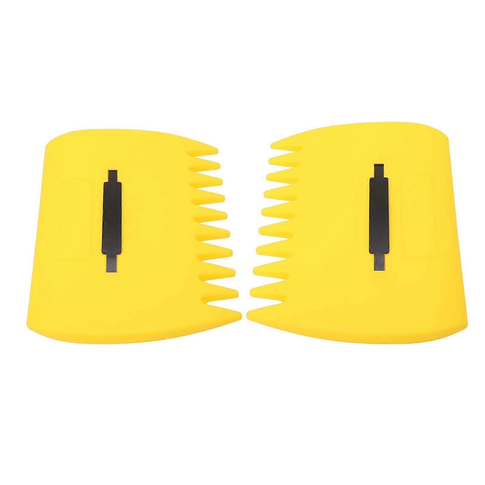2 Pcs Yellow Leaf Grabber Tool for Garden Cleaning in Autumn