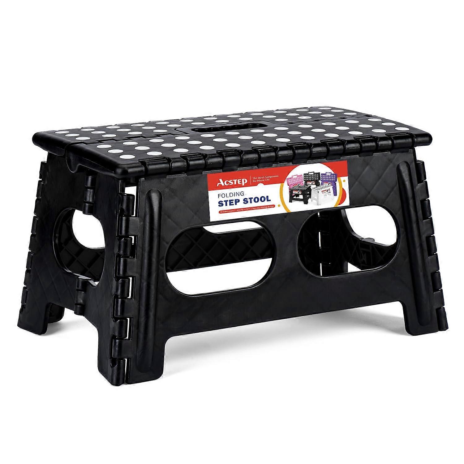 Extra Wide Non Slip Foldable Step for Stool Kids 15-Inch Width 9-Inch Height