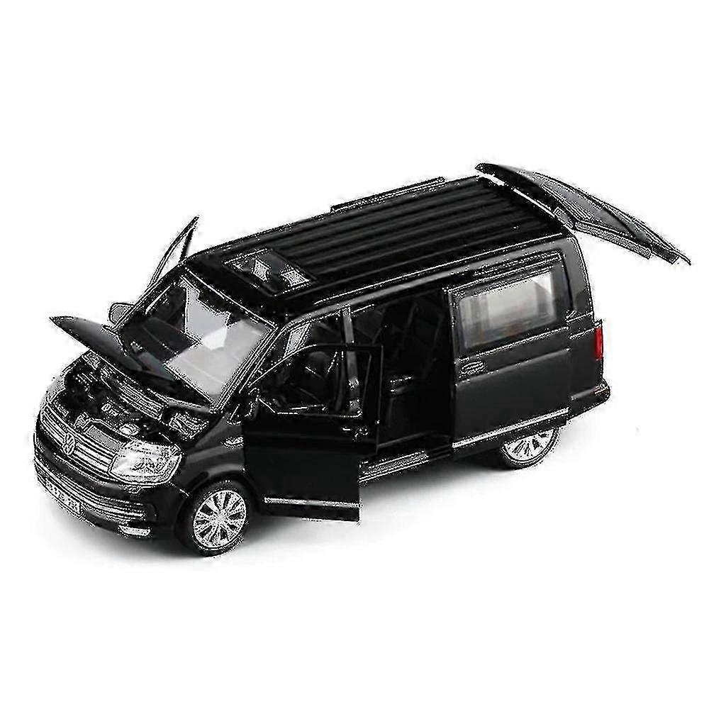 Sjq 1:32 Multivan T6 Alloy Car Model Toy(black)