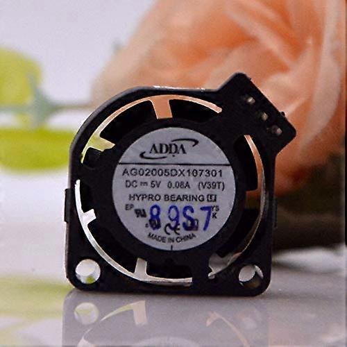 Case Fans AG02005DX107301 for ADDA 2010 5V 0.08A Ultra-Thin 2CM Mute Cooling Fan for Graphics Cards