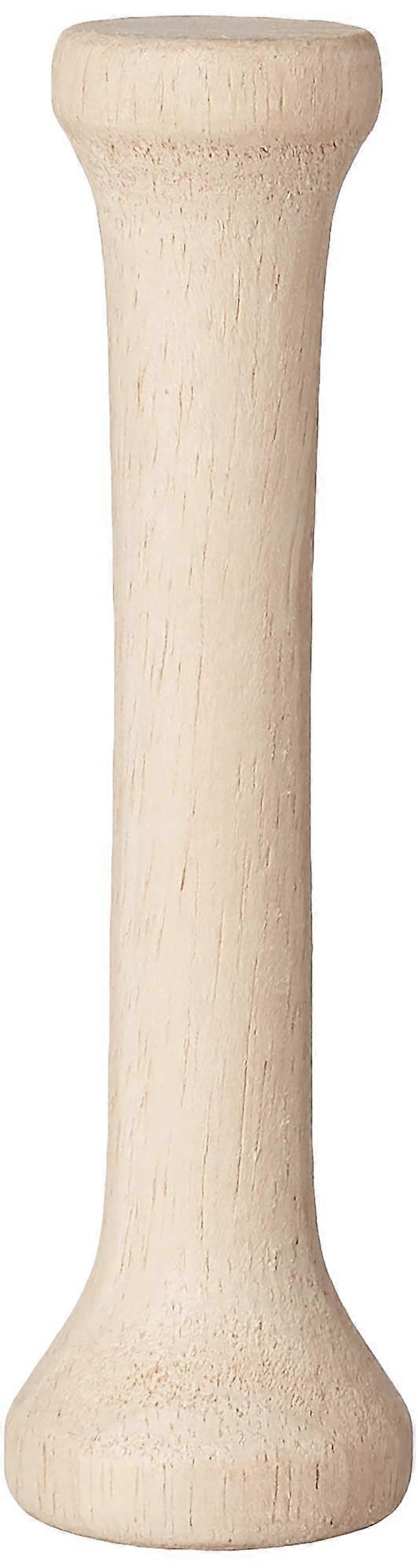Tart Tamper Wood Tool 1.75 x 1.75 x 6 Inch for Baking Pastries and Tarts, Ideal for Even Pressing and Shaping