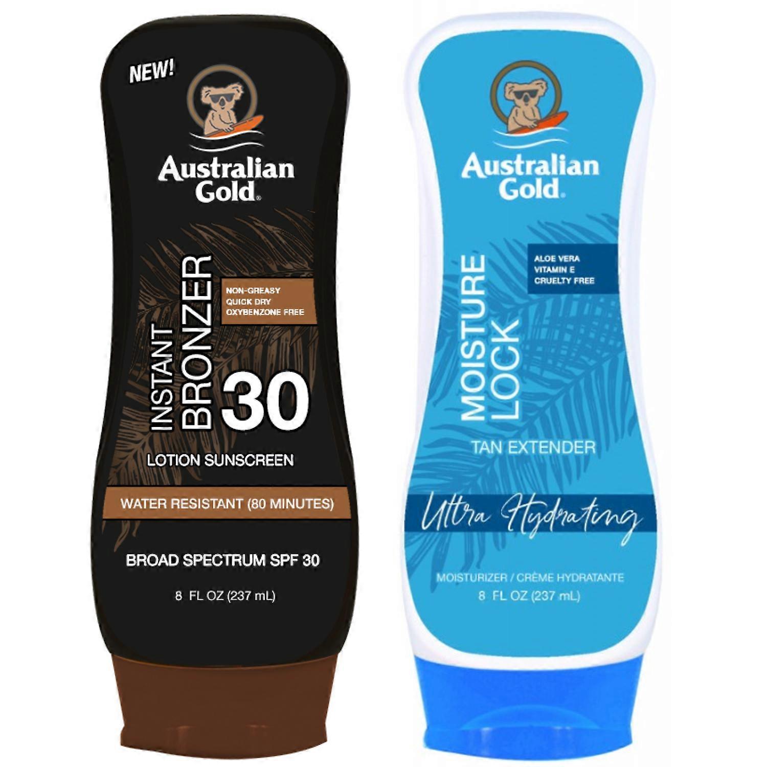 Australian gold balm with bronzer SPF30 + moisture lock 237ml