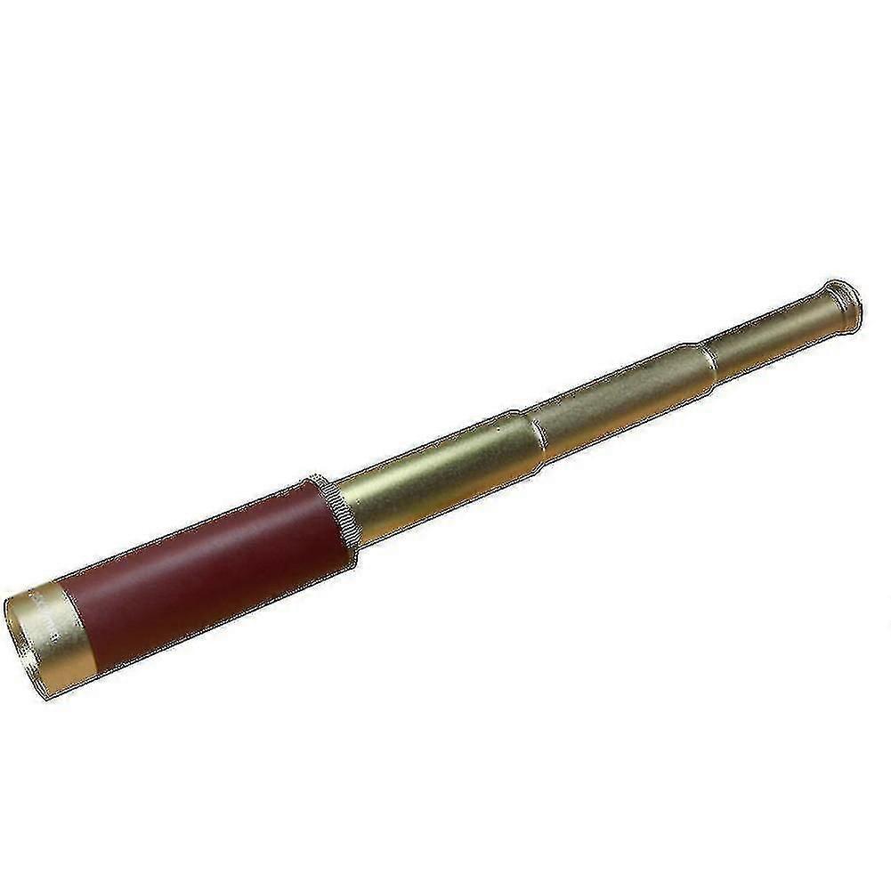 Télescope monoculaire nautique 25x30 portable et rétractable, style vintage, pour la chasse en plein air