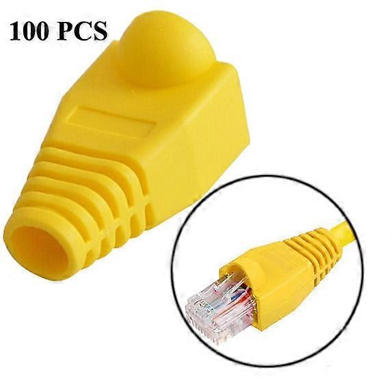 Network Cable Boots Cap Cover for RJ45, Black
