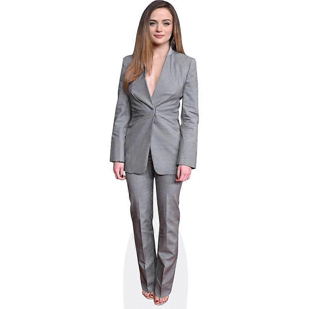 Joey King (Grey Suit) Cardboard Cutout (lifesize OR mini size). Standee. Stand Up.