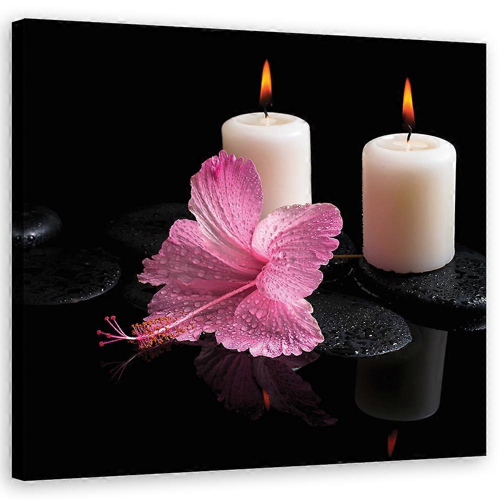 Impression sur toile, Religieuse - Violet - 60x60