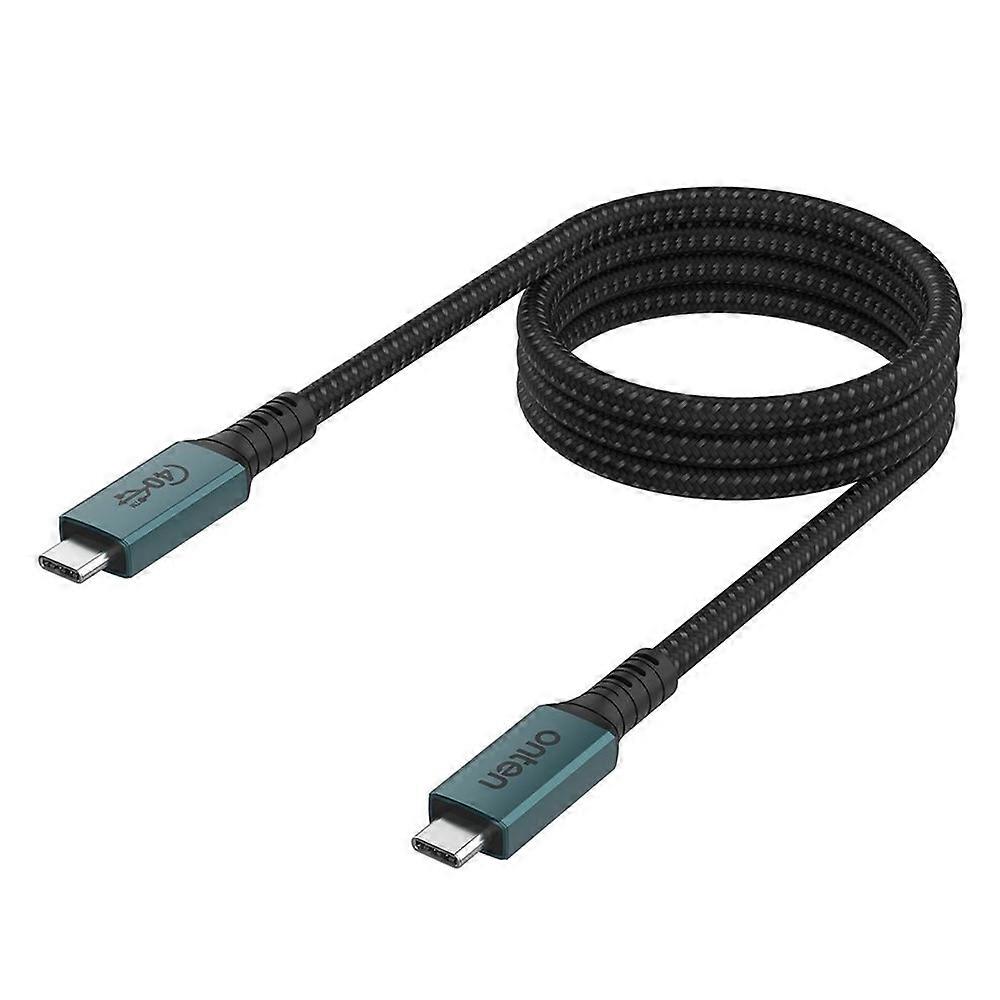ONTEN 1m OTN-CC203 USB4 Cable 40Gbps PD 100W Charging Full Function Braided Video Data Cable