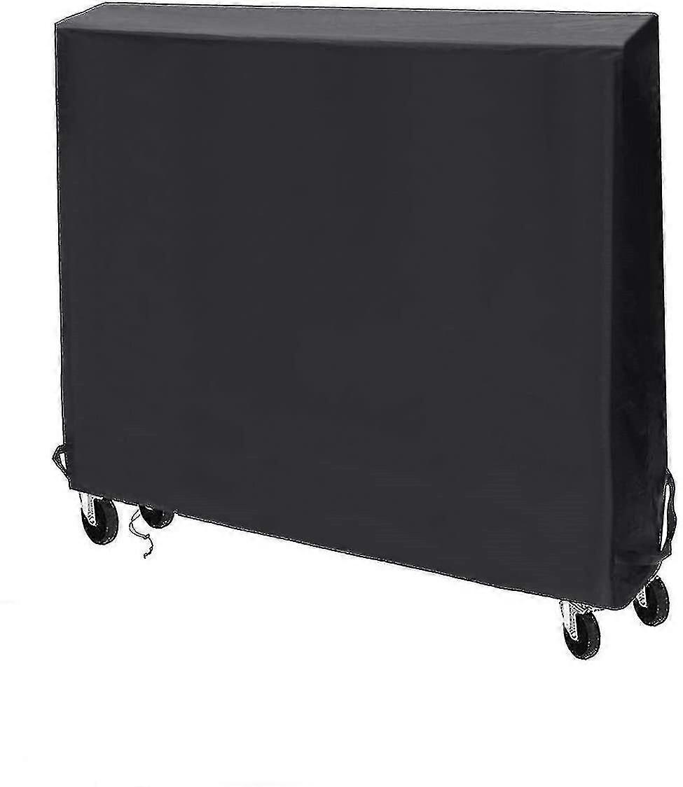 Table Tennis Cover,outdoor Heavy Duty Waterproof Ping Pong Table Cover/ 65 X 28 X 73 Inch