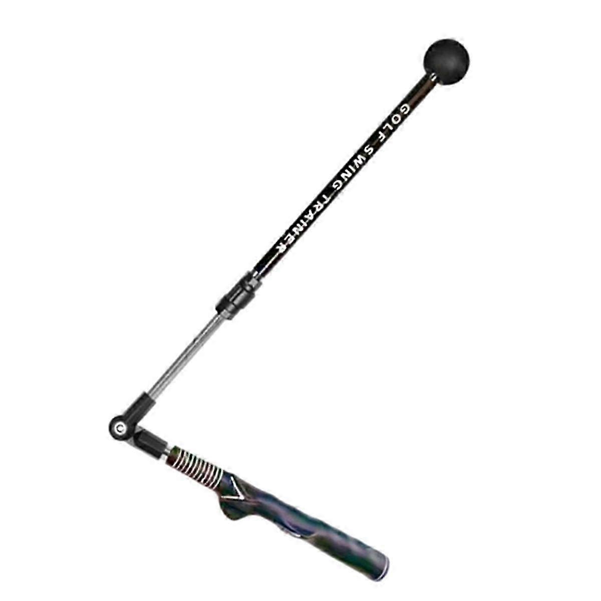 Golf Swing Trainer Portable Golf Training Aid Adjustable to Improve Hinge, Forearm Rotation, Should