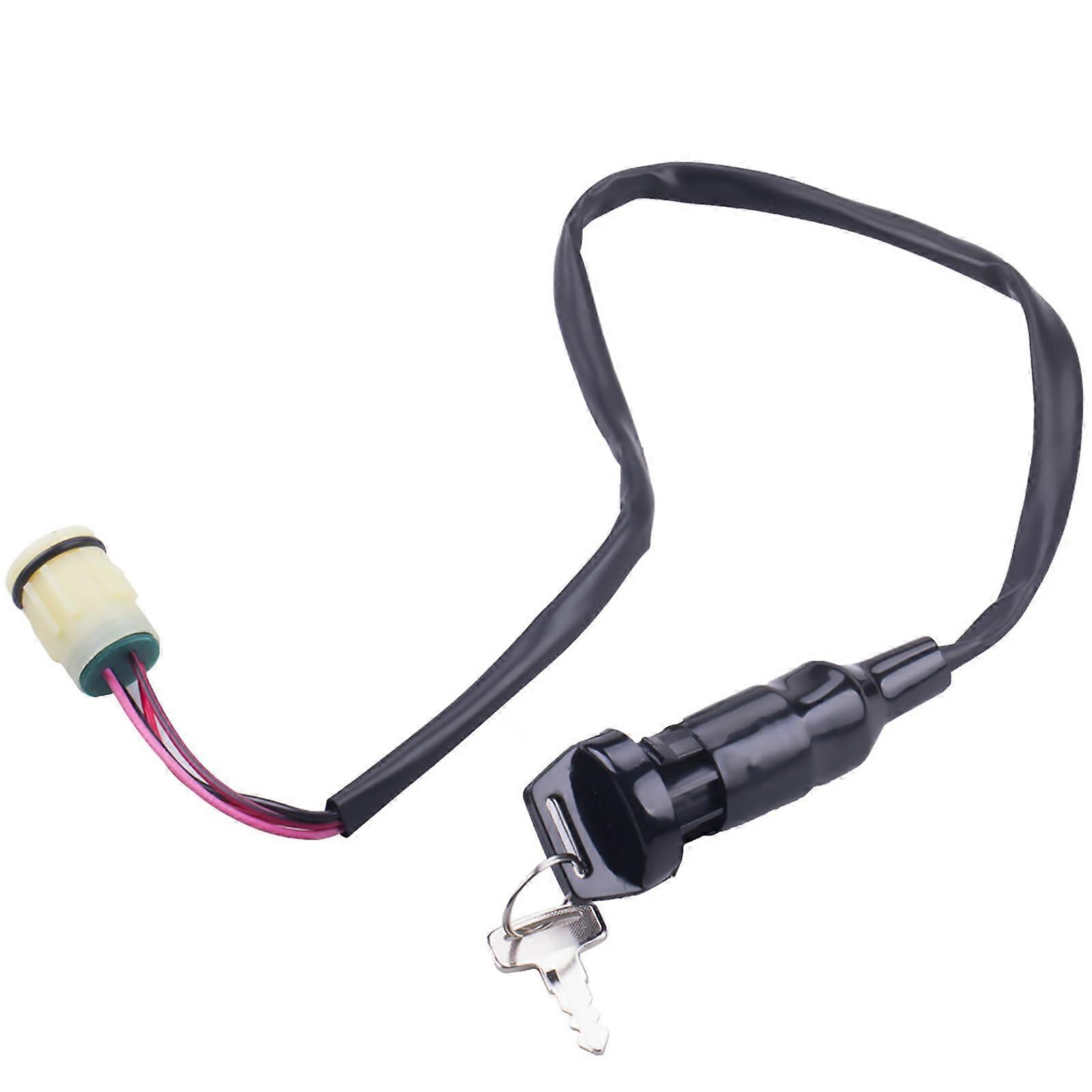 Ignition Starter Switch Lock For Honda Rancher 420 TRX420 4X4 2015-2023 FE1/FM1/FM2/TE1/TM1 Includes 2 Keys