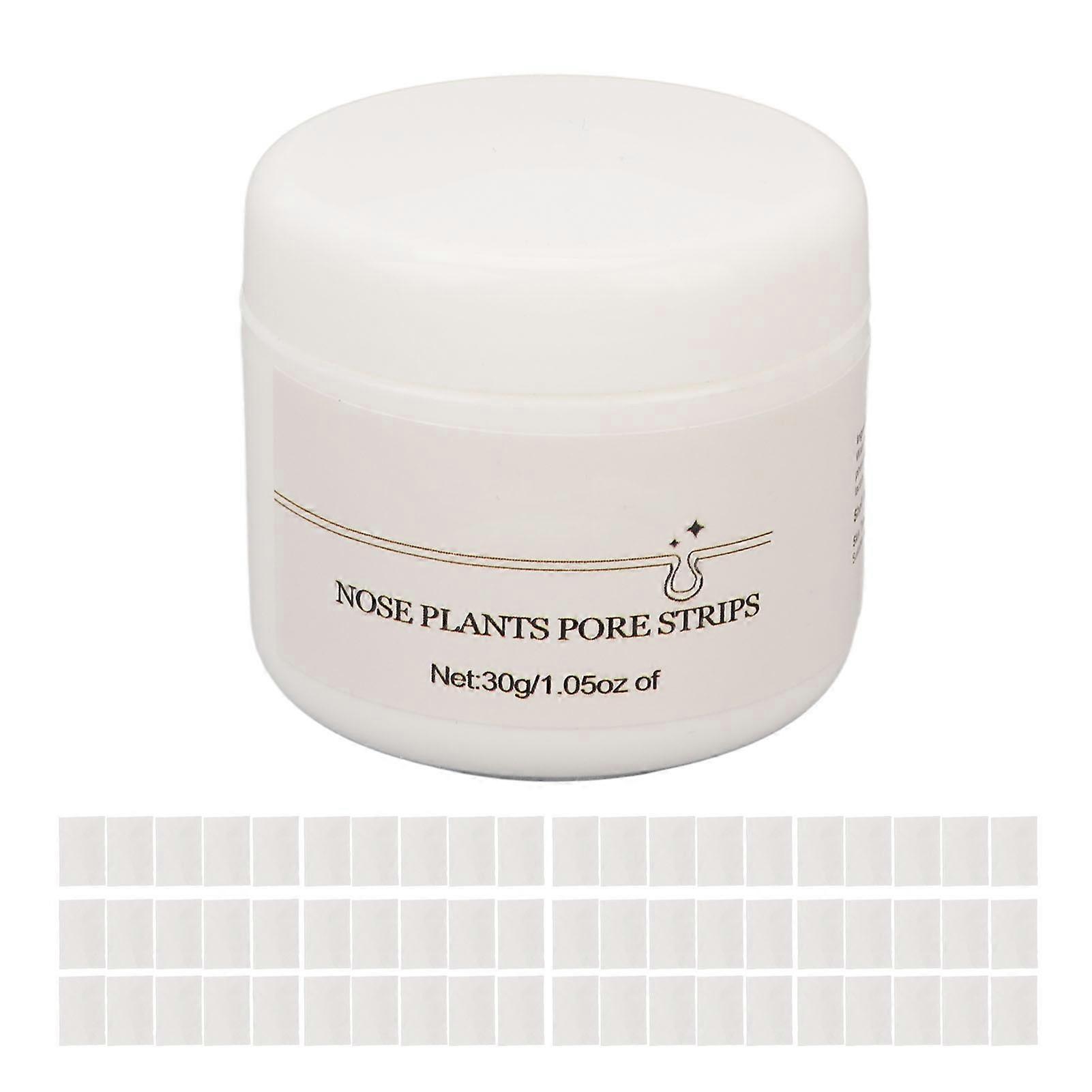 60pcs Pore Strip Blackhead Removal Mighty Deep Cleansing Nose Patch for Skin Pimples