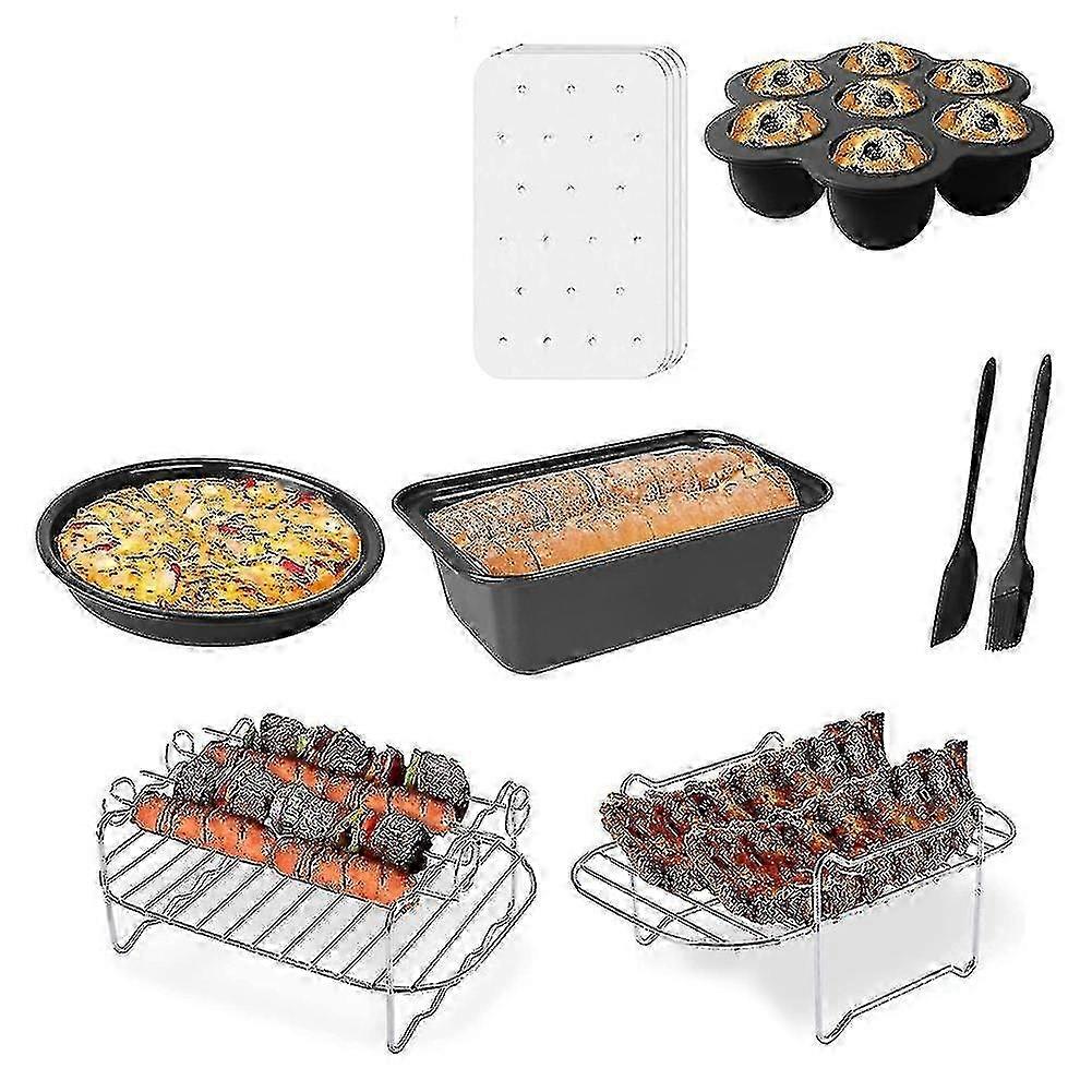 אביזרים, עבור Af400uk ו-3.7qt - 4.2qt וגדול יותר Dual Zone Air Fryers Ninja Dual Af300uk,