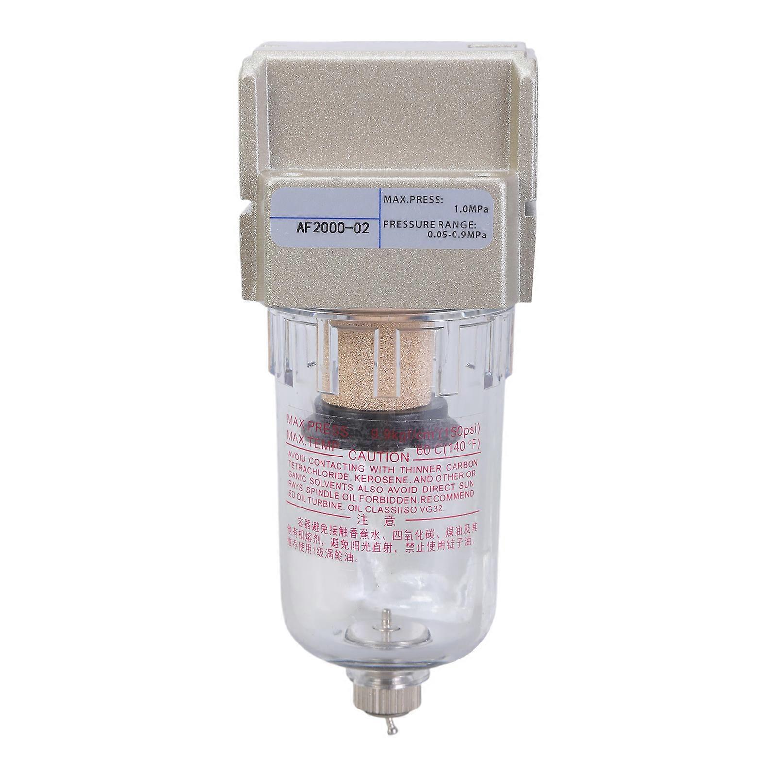 Practical Industrial Use Air Line Water and Oil Separators with Easy Installation Designs Accessory for Workshops