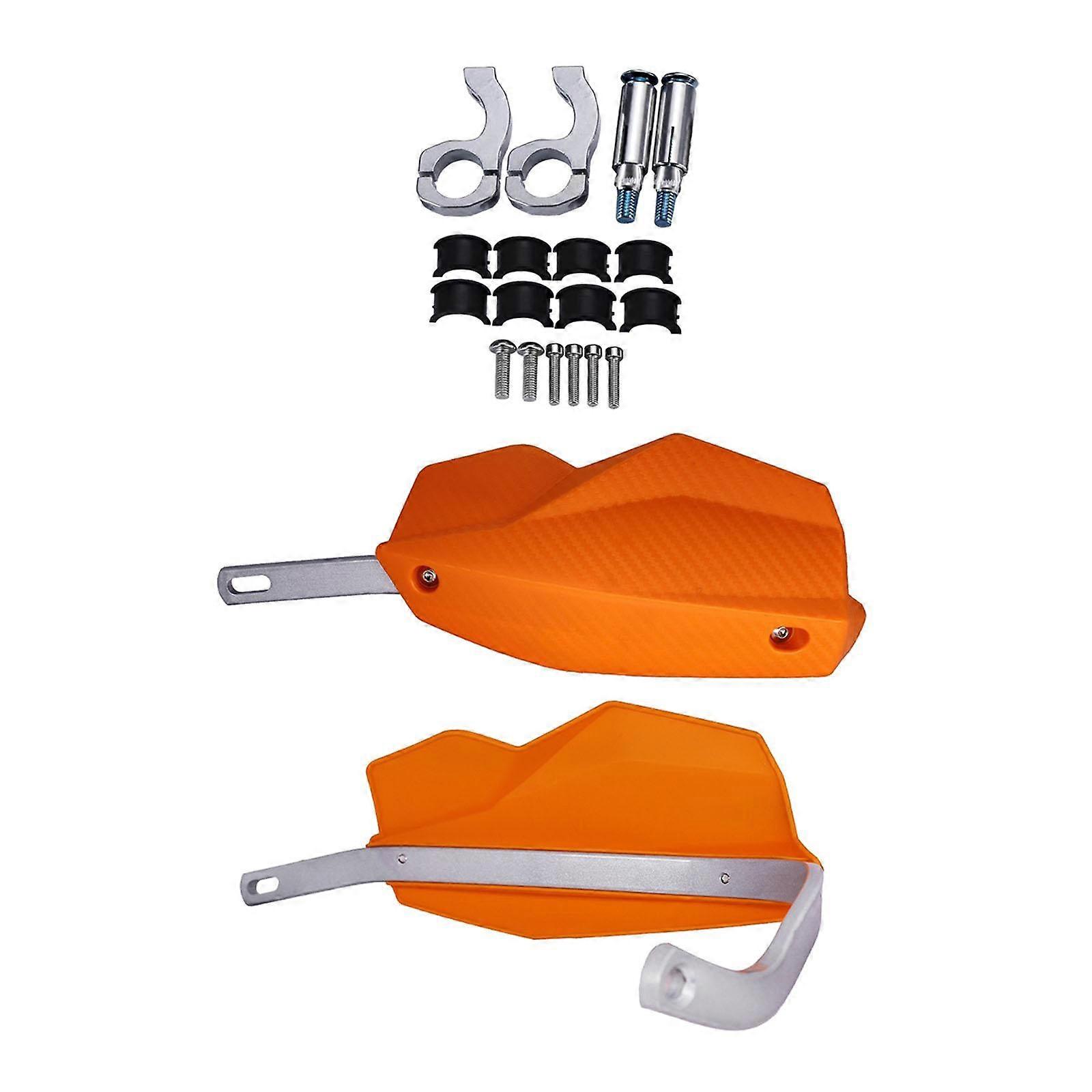 2x Motorcycle Hand Guards Windproof Replace Aluminum Alloy Windshield Handguards