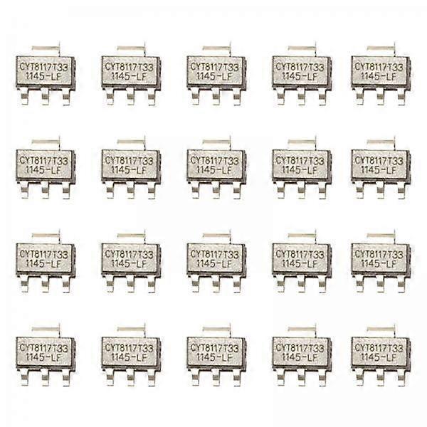2-6pack Low Dropout Forward Low Voltage Voltage Fixed for 1117 3.3 V Sot 223