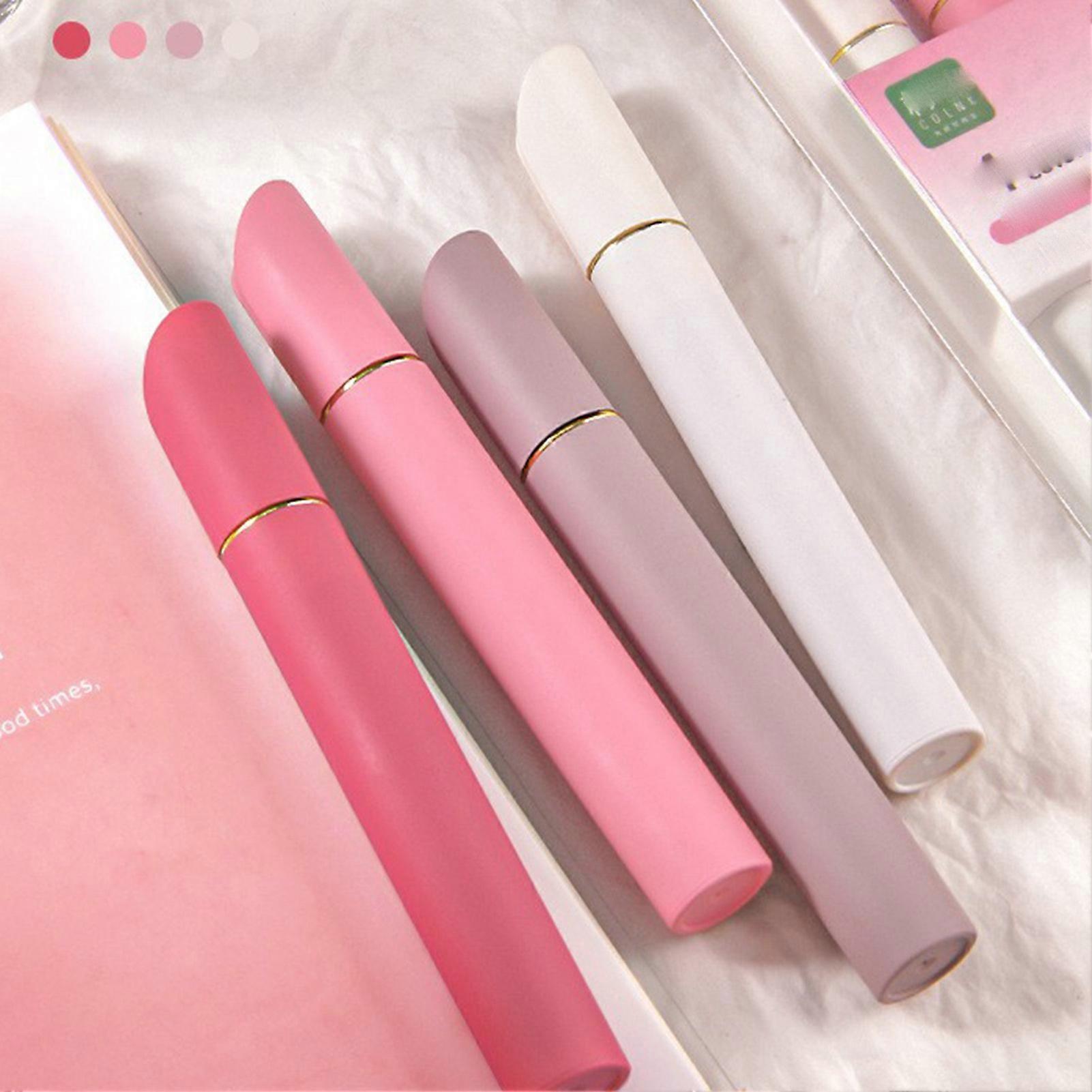 4pcs Student Aesthetic Highlighter Set Smooth Writing Quick-dry Drawing Pens