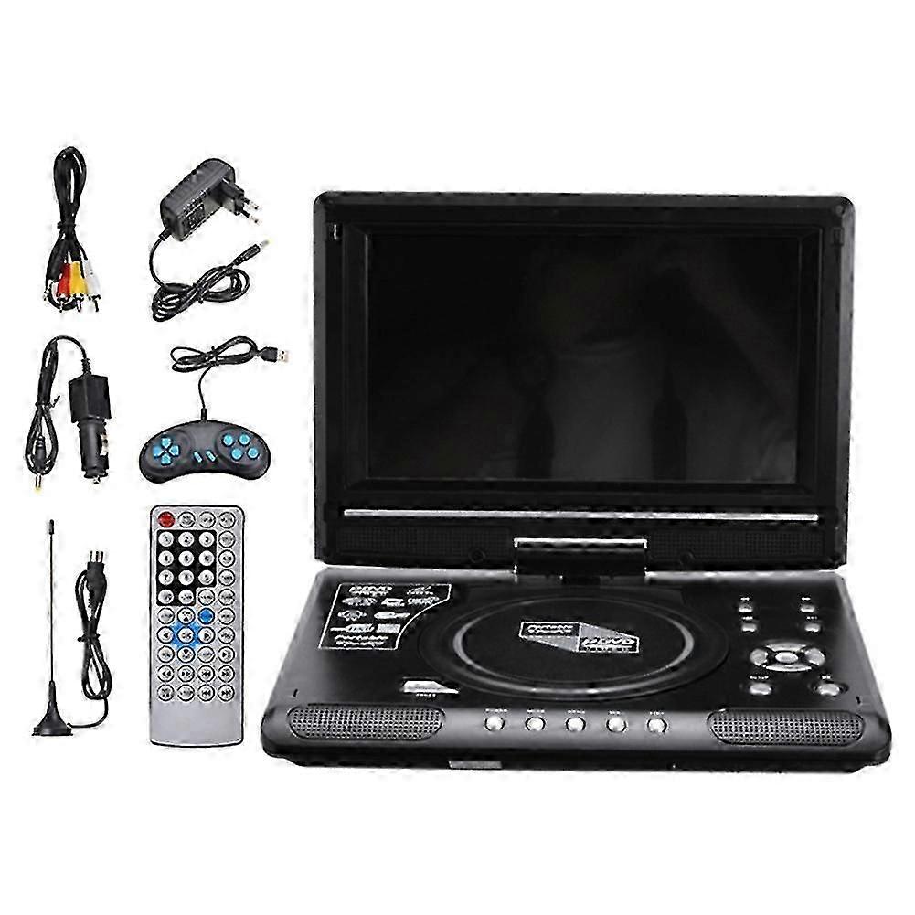 9.8 Inch Portable Home Car Dvd Player Vcd Cd Game Tv Player Usb Radio Adapter Support Fm Radio Rece