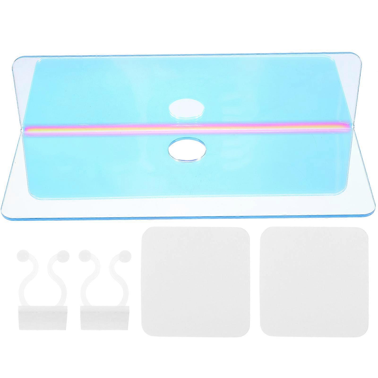 Wall Shelves Iridescent Acrylic Shelf For Daily Use 1Set