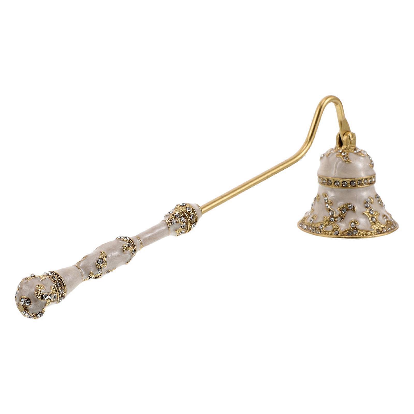 Vintage Handheld Metal Candle Snuffer Tool for Aromatherapy – Elegant & Safe Extinguisher for Use