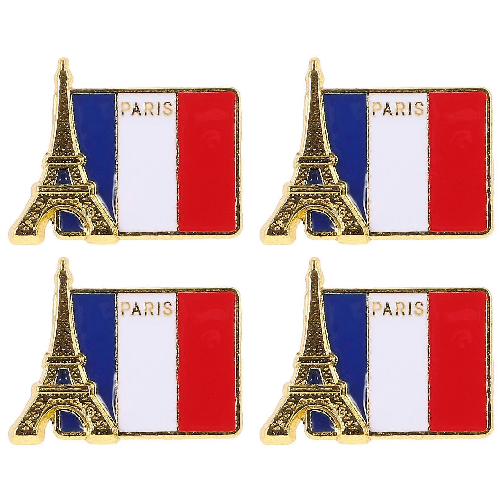 a refined and engaging product description for your **4pcs Creative Small Brooch Pin** set:
✨ **4PCS Creative Small Brooch Pins – Unique Women's