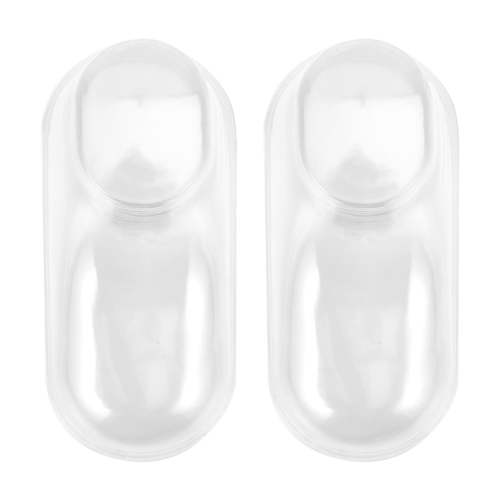 Transparent Baby Foot Model for Display Made of Durable PVC Lightweight and Sturdy