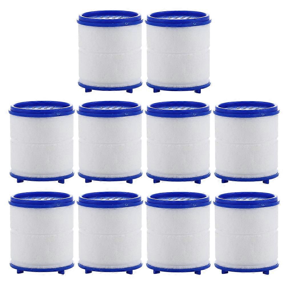 Filter Shower Head Replacement Filter for Household Bath 10Pcs PP Cotton